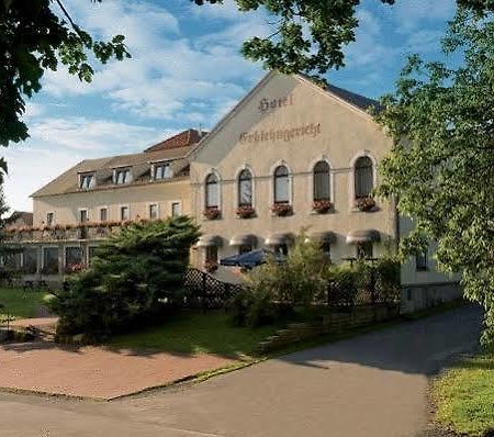 Hotel Erblehngericht Papstdorf Exterior foto