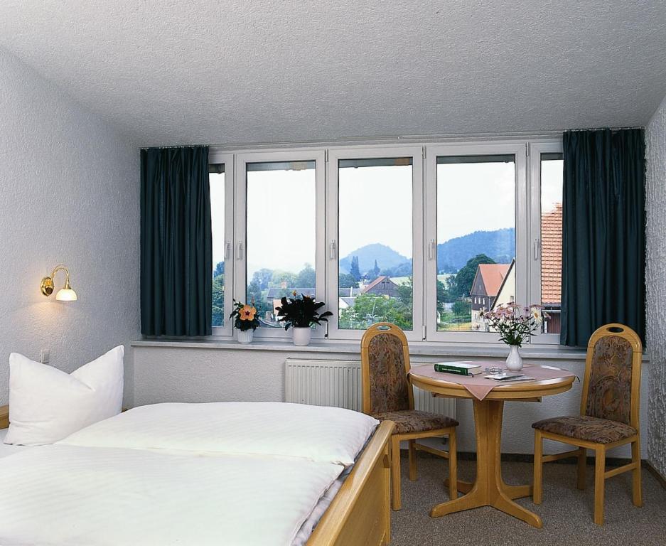 Hotel Erblehngericht Papstdorf Habitación foto